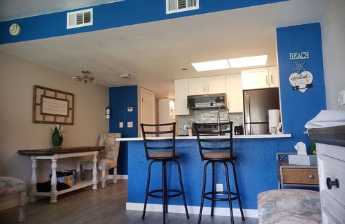 Port Canaveral Condo | BEACHFRONT-Cozy-Coastal-Private Condo + NASA, Cruise Ships, Cocoa, 1Flr,1Br,2Bth