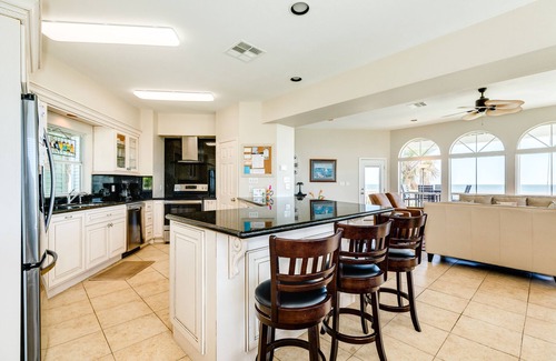 Indian Beach House | Beachfront! Dog Friendly Home w/Great Gulf Views, 2 Decks, Free Wifi & More!