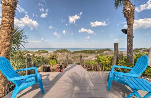 Englewood House | Beachfront Home on Gulf of Mexico with Indoor Pool
