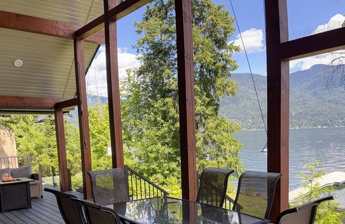 Eagle Bay House | Beachfront Lake House In Eagle Bay
