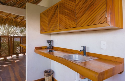 Centro Cabin | Beachfront Private Pool, Beautifuly designed Cabaña! Romantic scape