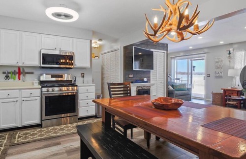 Kalkaska Cottage | Beachfront Property with 3 Bedrooms, 2 Bathrooms, Laundry Room - Sleeps 6