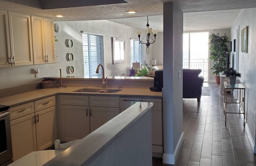 Indian Harbour Beach Condo | Beachfront Vacation Rental, Beautiful view from the 2nd story balcony.
