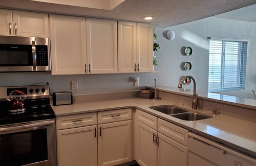 Indian Harbour Beach Condo | Beachfront Vacation Rental, Beautiful view from the 2nd story balcony.