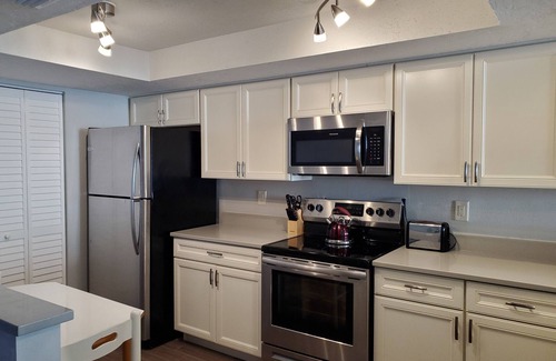 Indian Harbour Beach Condo | Beachfront Vacation Rental, Beautiful view from the 2nd story balcony.