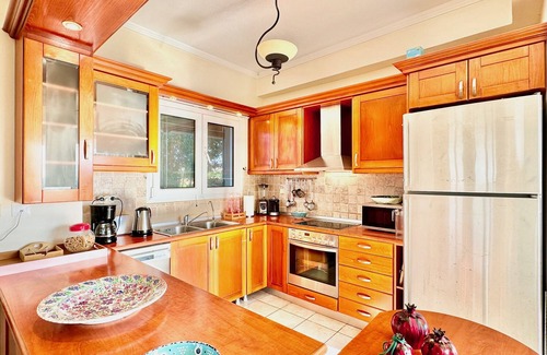 Almiros Beach Villa | Beachfront Villa JustRelax with private pool