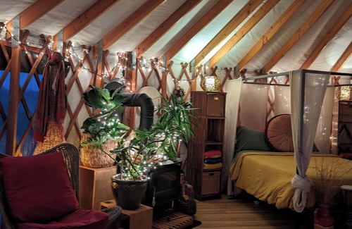 Botsford House | Beachfront Yurt.Just you and the Beach!