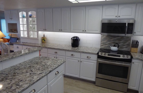 Avon By The Sea Condo | BEACHSIDE Paradise: 3BR Condo with Heated Pool - Steps to Cocoa Beach Pier!