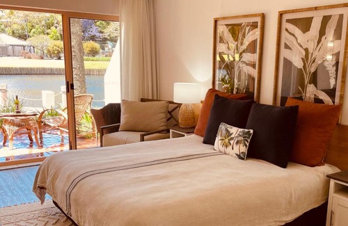 Coffs Harbour Apartment | Beachside Resort Lagoon Rooms with Garden Patio