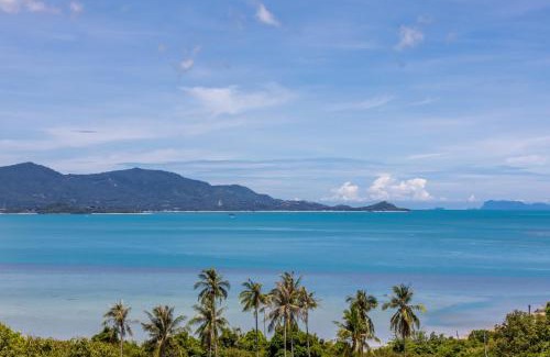 Moo 5 Villa | BEACHSIDE VILLA - LATITUDE 9 - at BAYSIDE LUXURY VILLAS Samrong Bay Beach, 3 BED 4 BATH, SEA and SUNSET VIEWS, only 200m walk to the Beach