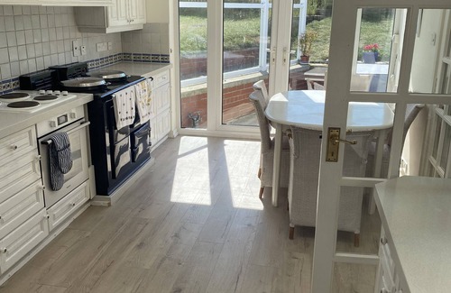 Beadnell House | Beadnell Fantastic Bungalow - garden backs straight onto dunes and beach.