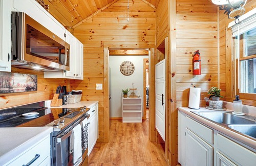 Townsend Cabin | 'Bear Acres Getaway' Cabin w/Deck in Townsend!