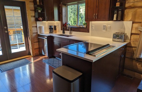 Hemlock Valley Ski Chalet | Bear Behind Lodge: 3 Bath, Fast Wi-Fi, Ski in/out, Wood F/P, BBQ, Great Views.