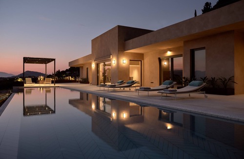 Kalamaki Villa | Beatiful villa with great view 5 minutes drive from beach