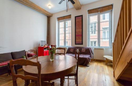 Griffon - Royale Apartment | beau canut à côté du gros cailloux