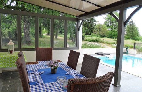 Montaigut House | Beautiful modern villa with private pool surrounded by fields and forests