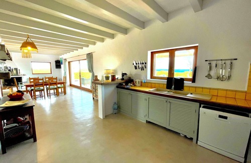 Calo de Sant Agusti Villa | BEAUTIFUL 10/6 PERSON PROPERTY WITH LARGE SWIMMING POOL. DIRECT ACCESS TO THE SEA.