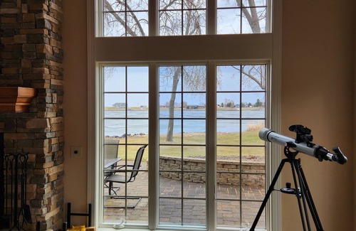 Mina House | Beautiful 2 story lake front house on Mina Lakennn
