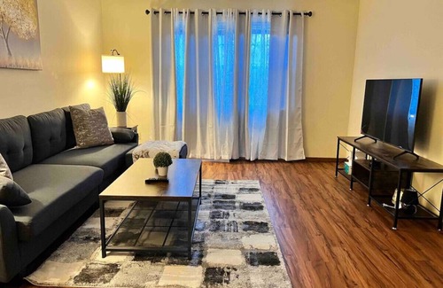 Orange Prairie Apartment | Beautiful 2BR Apartment. Black-out Curtains