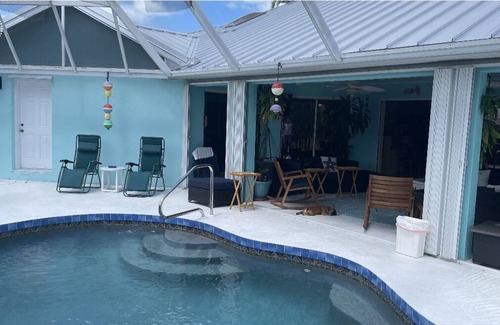 Cape Haze House | Beautiful 3-bdrm home w covered lanai & pool, 8 minutes to local beaches