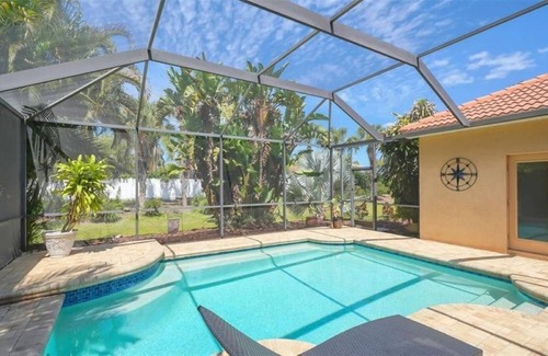 Osprey Villa | Beautiful 3 bed/ 2bath, plus office Executive Home with private pool & lanai.