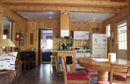 Pine River Cabin | Beautiful (3 bed) Lakeside Cabin on Private Lake