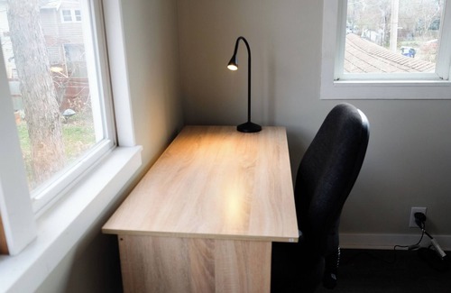 Old North Columbus House | Beautiful 3-bedroom space with lofted views near OSU Campus & old Crew Stadium!