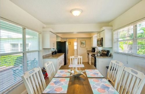 Beachway Estates House | Beautiful & airy dog-friendly home near the beach with private pool, yard, grill