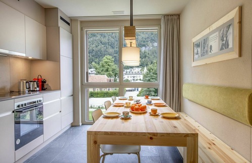Meiringen Apartment | Beautiful apartment for 6 guests with WIFI, TV, terrace, pets allowed and parking
