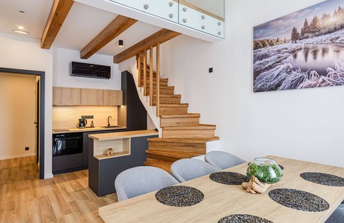 Abertamy Apartment | Beautiful apartment for 5 people with WIFI, A/C, TV and balcony