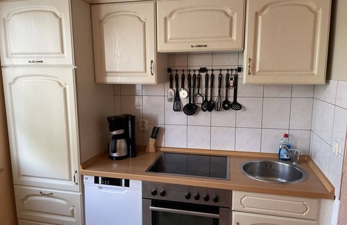 Dobbertin House | Beautiful apartment in villa for 4 people with TV, terrace, pets allowed and parking