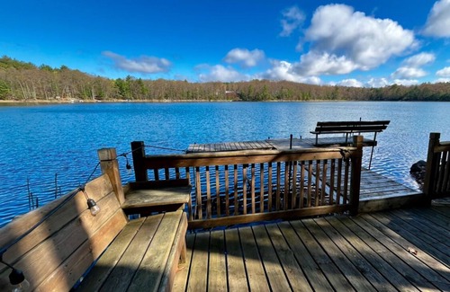 Hazelhurst Cabin | Beautiful cabin on one of the top 10 clearest lakes in Wisconsin!
