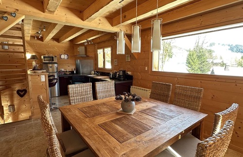 La Giettaz Ski Chalet | Beautiful chalet with exceptional view - 8 PEOPLE