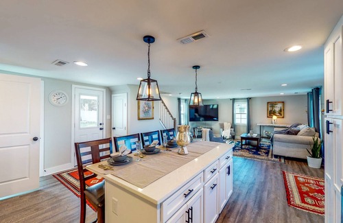 Parkville House | Beautiful Colonial-Style Home with Pool, Firepit & Grill - Dogs Welcome