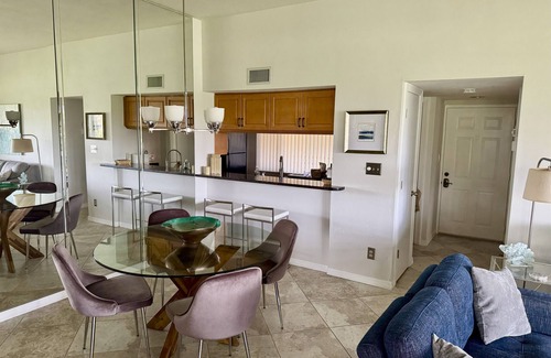 Bonita Bay Condo | Beautiful Corner Unit, great views from private lanai & access to Private Beach