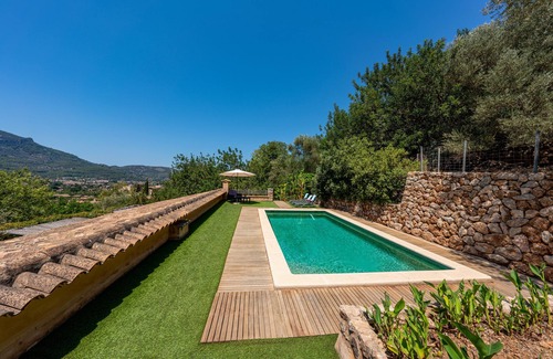 Biniaraix House | Beautiful country house with pool and breathtaking panoramic views