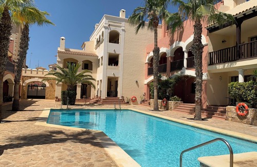 Villaricos Apartment | Beautiful, newly decorated penthouse in front of small fishing harbour