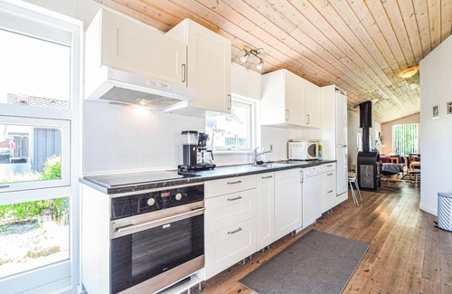 Bjert House | Beautiful home in Bjert with WiFi