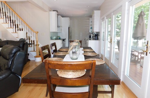 Standish House | Beautiful home on Sebago Lake Basin with expansive yard and sandy beach!
