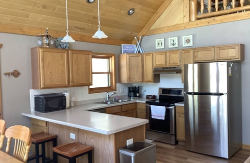 Detroit Lakes Cabin | Beautiful home on large secluded lot. Perfect for your family vacations!