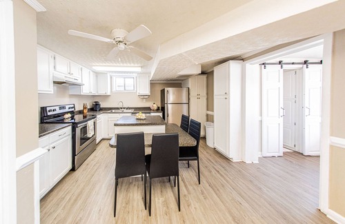 Gilbertsville House | Beautiful home with private boat dock, ramp, & hot tub near The Moors.