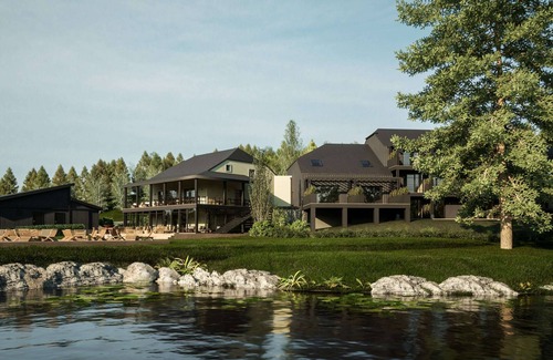 Neufchateau Apartment | Beautiful Hotel Room in a Natural Resort