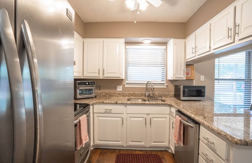 Crowley House | Beautiful House w/Big Fenced Private Yard, Private Pool, & Quiet Location