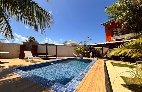 Barra do Jacuipe House | Beautiful house with 4 suites, swimming pool, complete gourmet space, 24-hour gated community