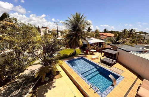 Barra do Jacuipe House | Beautiful house with 4 suites, swimming pool, complete gourmet space, 24-hour gated community