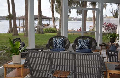 Lutz House | Beautiful lake front home. Great bass fishing. Close to Moffitt Cancer Center