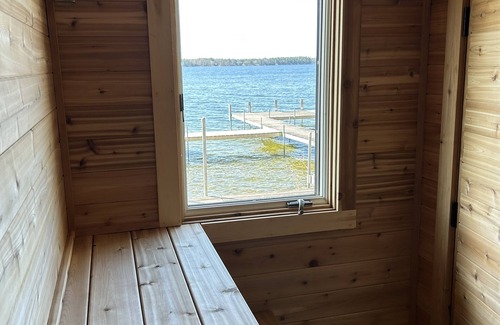 Crosslake Cabin | Beautiful lake home on Lower Whitefish, sauna at the lake, 5 min to Crosslake!