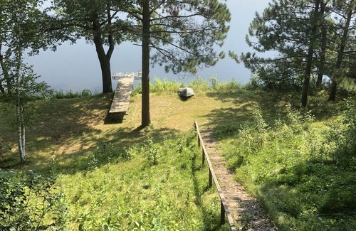 Browerville House | Beautiful Lake Home with camping amenities