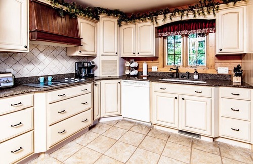 Sunrise Beach House | Beautiful Lakefront Lodge w/Private Dock and Amazing 180 View from Two Decks