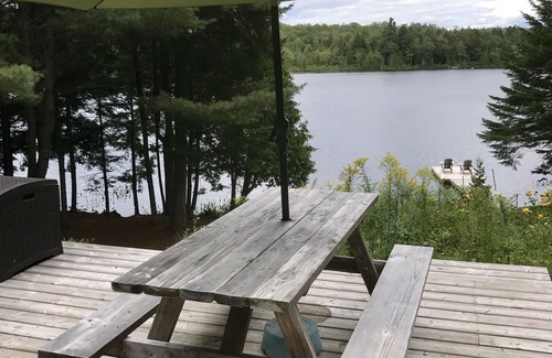 Wentworth Cottage | Beautiful lakefront cottage, 1 hour north of Montreal